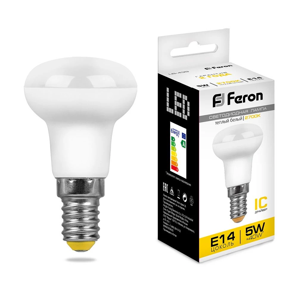 Лампа светодиодная Feron LB-439 E14 5W 175-265V 2700K (25516) - Viokon.com