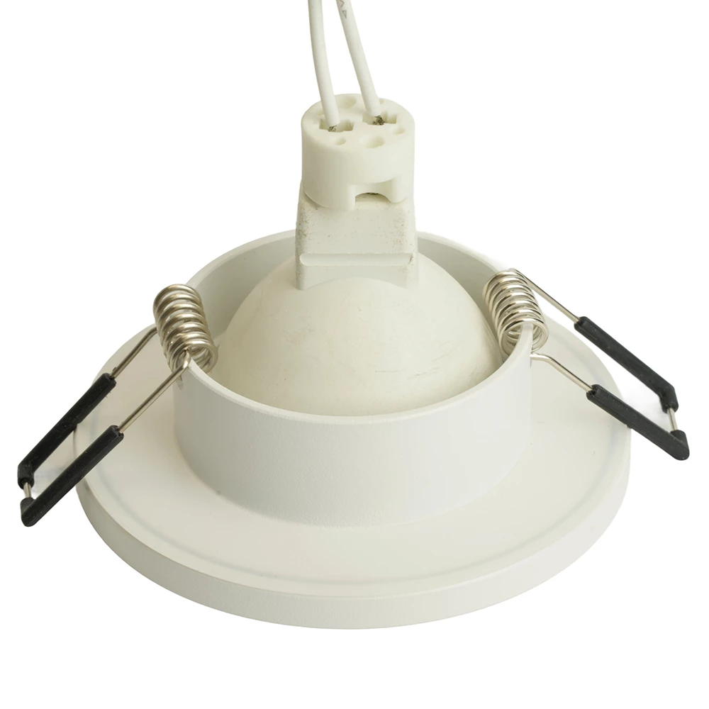 Светильник встраиваемый Feron DL3114 потолочный MR16 G5.3 белый IP44 (51366) - Viokon.com