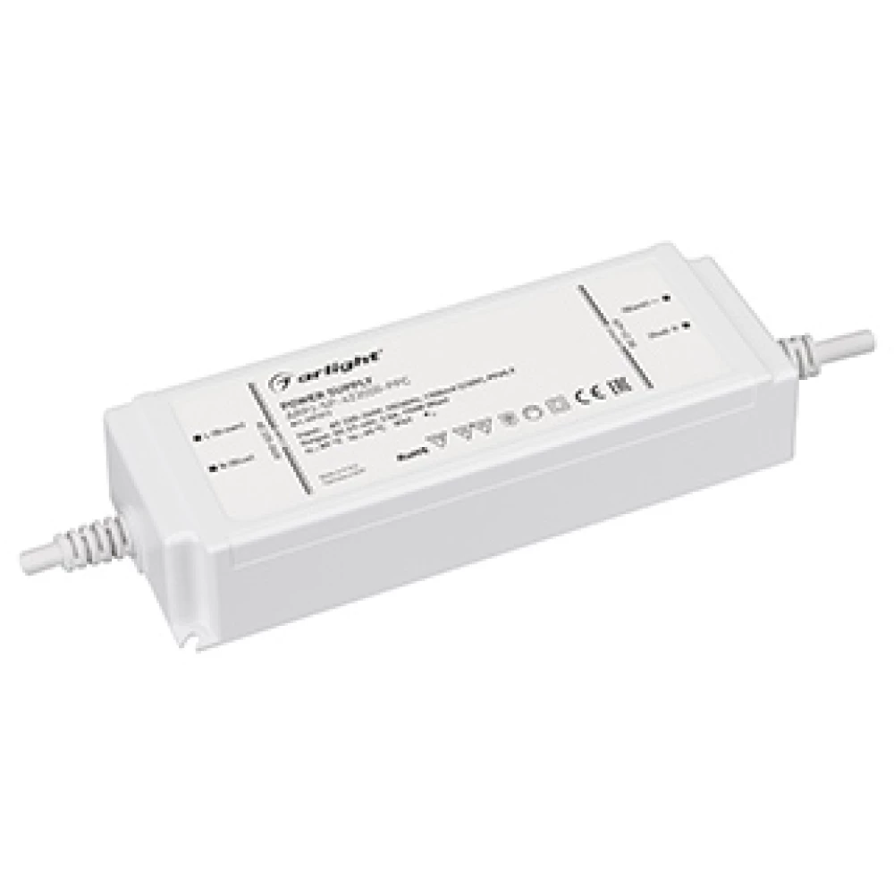 Блок питания ARPJ-SP-423500-PFC (150W, 27-42V, 3.5A) (Arlight, IP67 Пластик, 5 лет) 037273 - Viokon.com