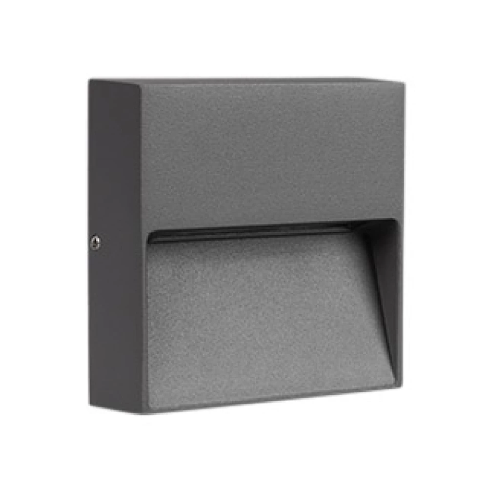 Светильник LGD-TRACE-S100x100-4W Warm3000 (GR, 65 deg, 230V) (Arlight, IP65 Металл, 3 года) 029960 - Viokon.com