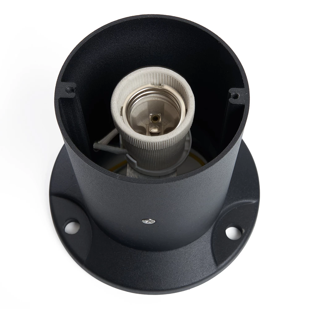 Светильник садово-парковый Feron DH0810, столб,  E27 230V, черный (48342) - Viokon.com