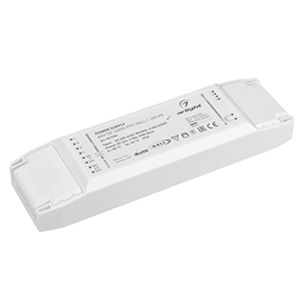 Блок питания ARV-SP-24090-PFC-DALI-1-10V-PD (24V, 3.75A, 90W) (Arlight, IP20 Пластик, 5 лет) 041386 - Viokon.com