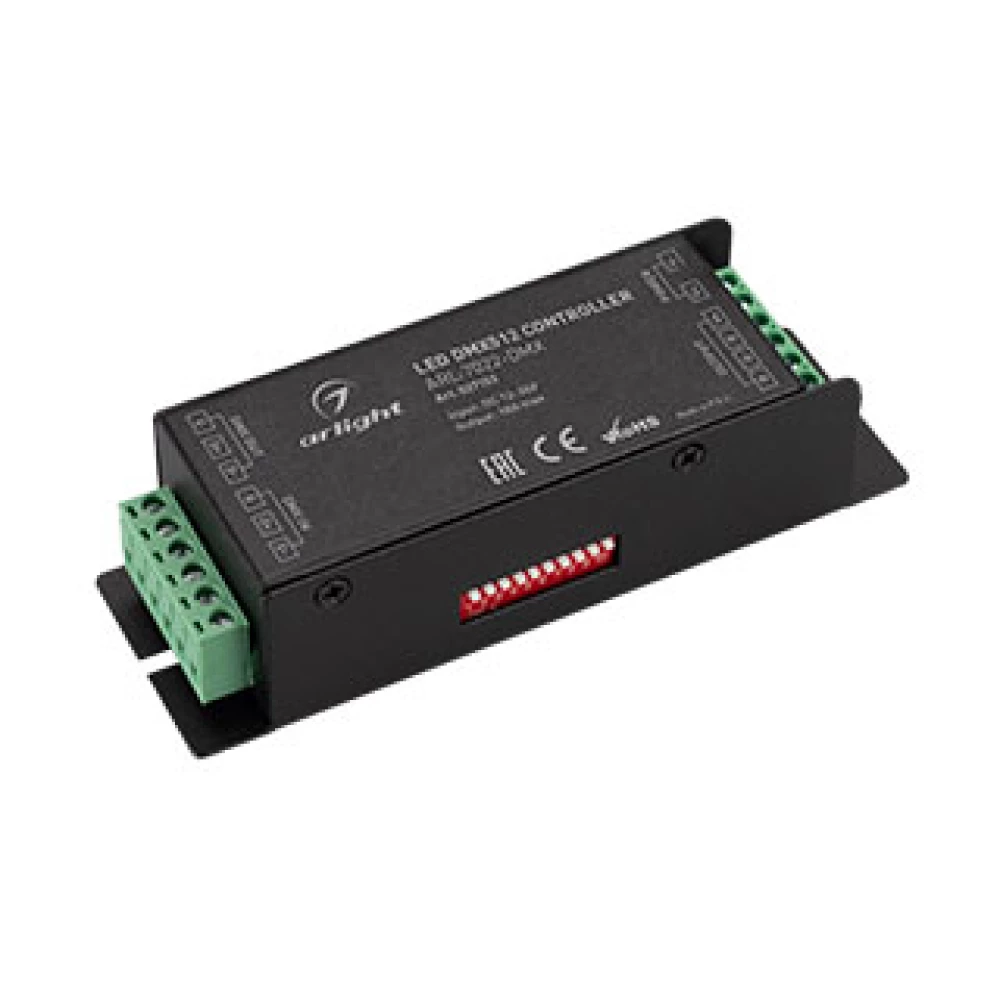 Декодер ARL-7022-DMX (12-24V, 3x6A, DMX512) (Arlight, IP20 Металл, 3 года) 027153 - Viokon.com