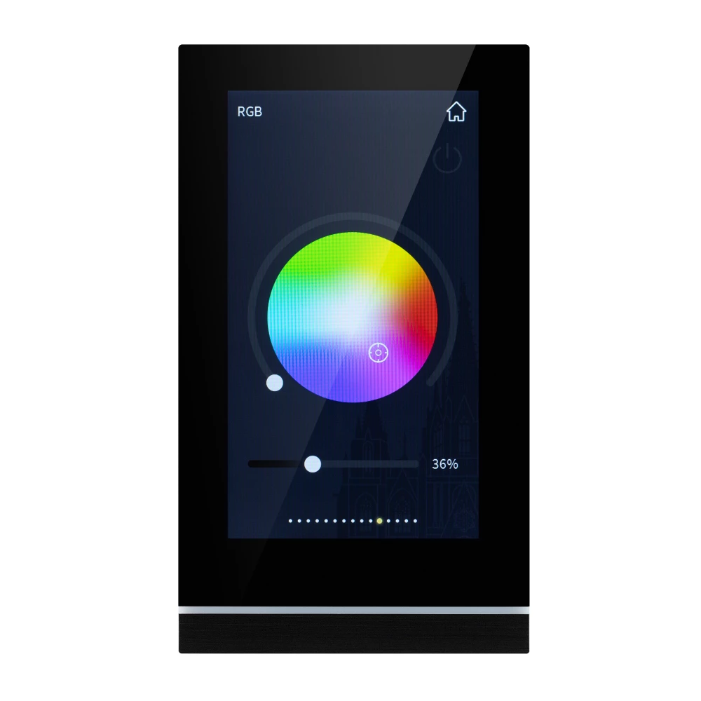 INTELLIGENT ARLIGHT Панель сенсорная KNX-113-51-MULTI-V5-IN (20-30V) (IARL, IP20 Пластик, 2 года) 031738 - Viokon.com