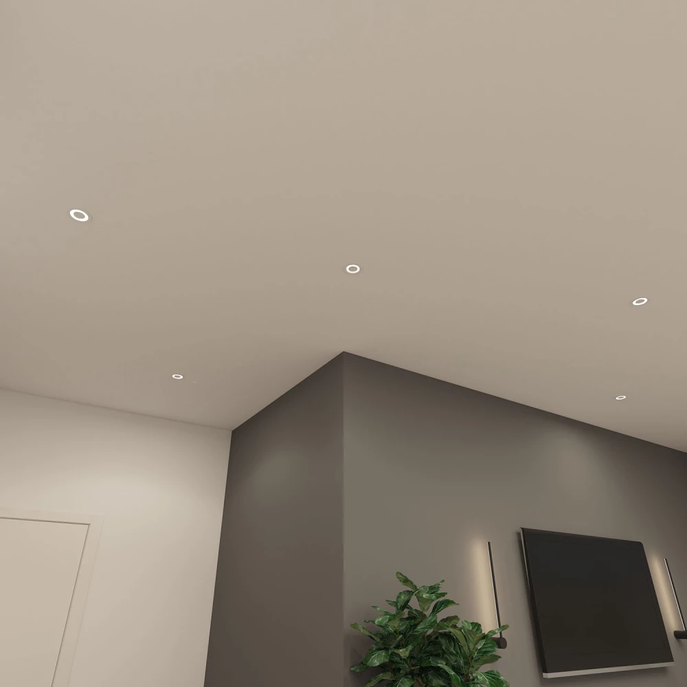 DK2700-WH Встраиваемый светильник IP 20 7 Вт LED 3000 белый алюминий - Viokon.com