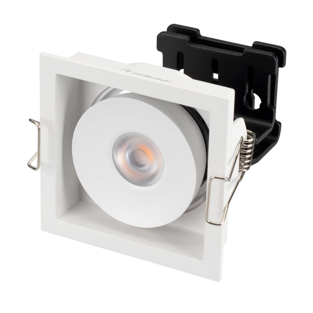 Светильник CL-SIMPLE-S80x80-9W Warm3000 (WH, 45 deg) (Arlight, IP20 Металл, 3 года) 026874 - Viokon.com