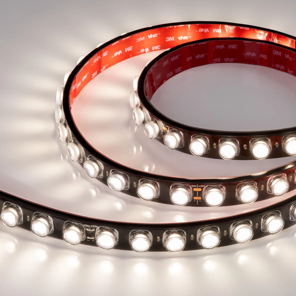 Лента герметичная FLT-PS-A42-BLACK-23mm 24V Day4000 (21 W/m, IP67, 30deg, 5m) (Arlight, -) 037727 - Viokon.com