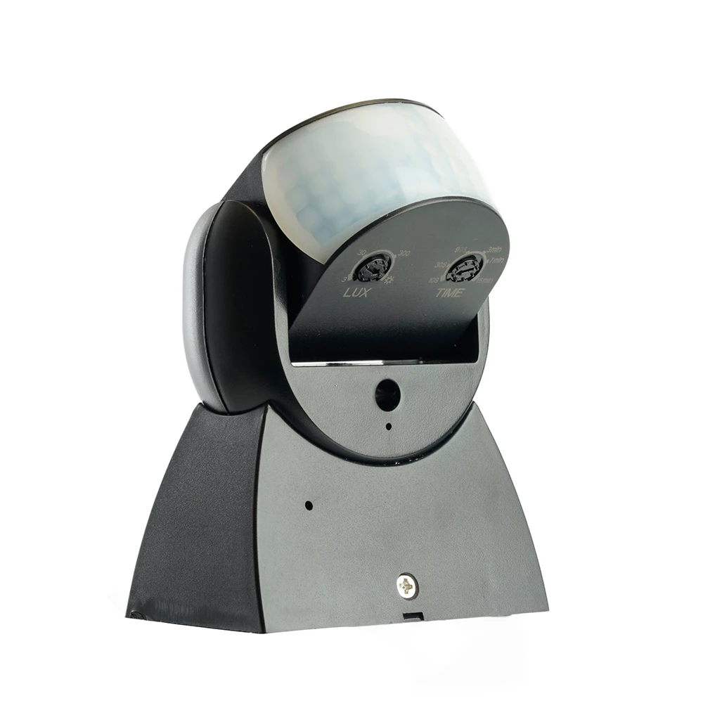 Датчик движения 1200W 12m 180° чёрный, SEN18 (51576) - Viokon.com