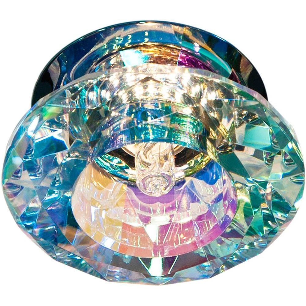 Светильник встраиваемый Feron JD83B-MC потолочный JCD G9 прозрачный, многоцветный (17269) - Viokon.com