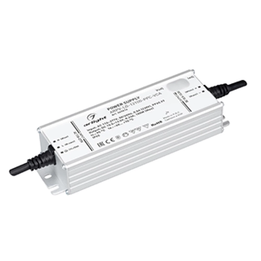 Блок питания ARPV-LG-12100-PFC-VCA (10.5-13.5V, 8.33A, 100W) (Arlight, IP65 Металл, 5 лет) 049616 - Viokon.com
