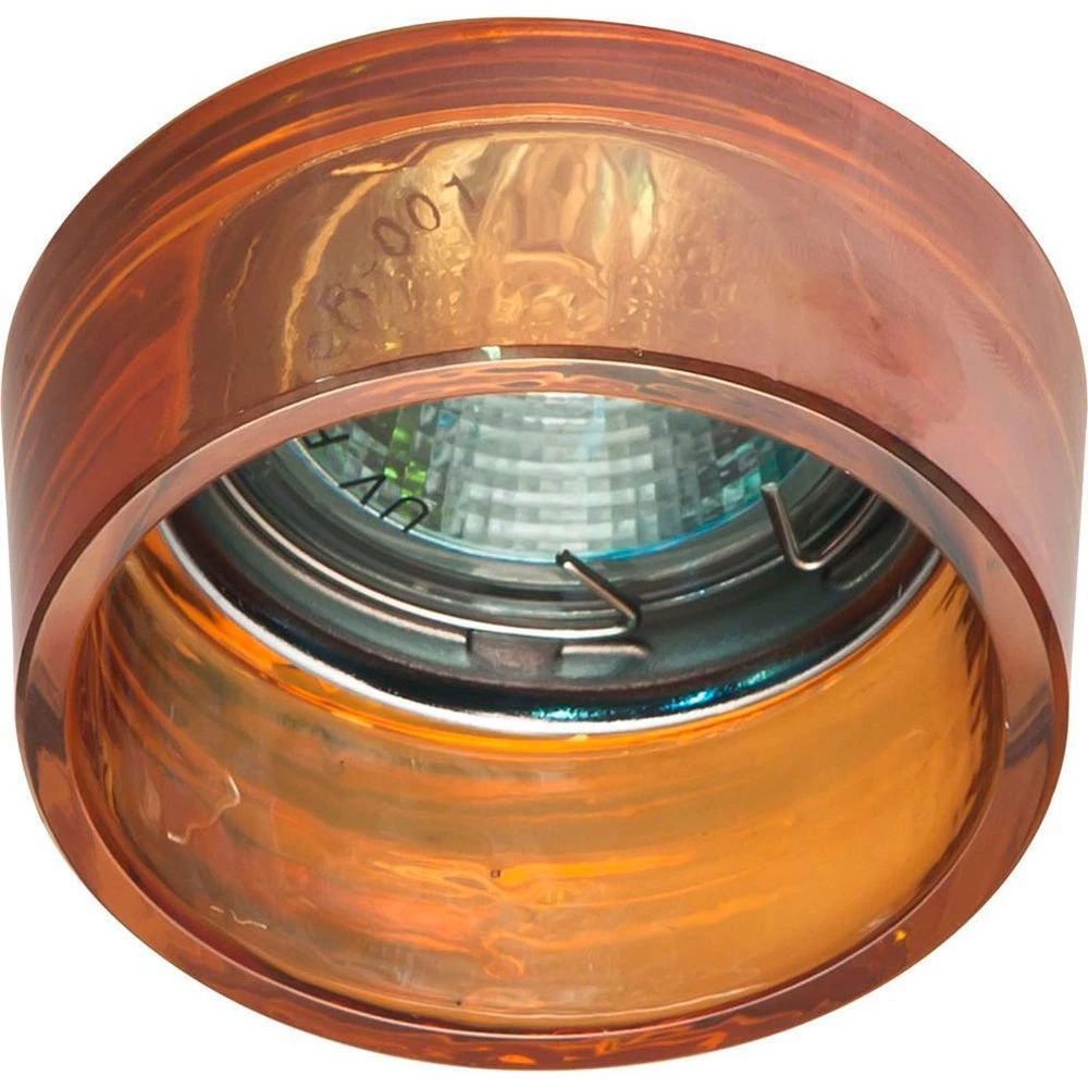 Светильник встраиваемый Feron CD2720 потолочный MR16 G5.3 прозрачно-красный (28188) - Viokon.com