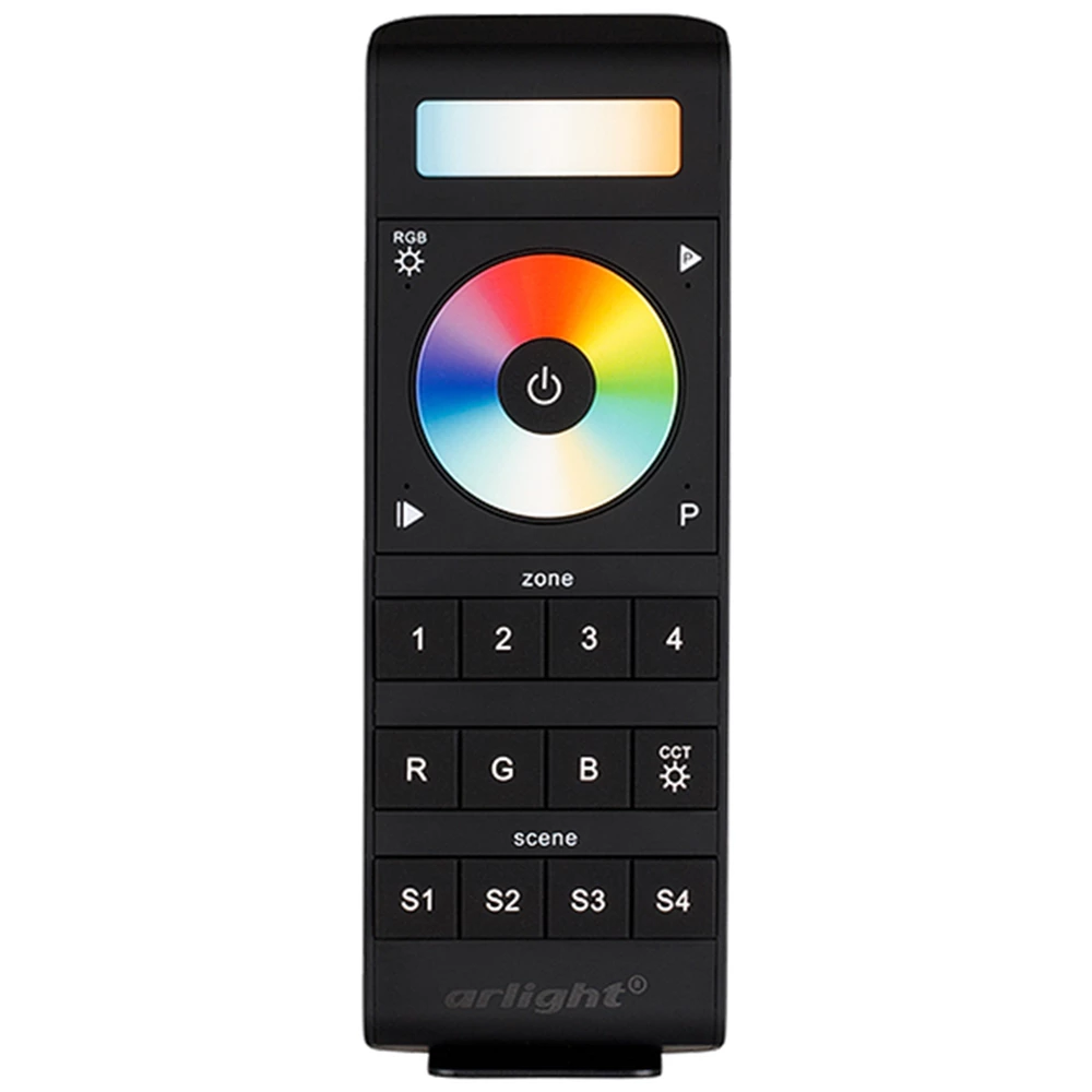 Сенсорный пульт SR-2858Z4-5CH (RGB+CCT, 4 зоны) (Arlight, IP20 Пластик, 3 года) 021835 - Viokon.com
