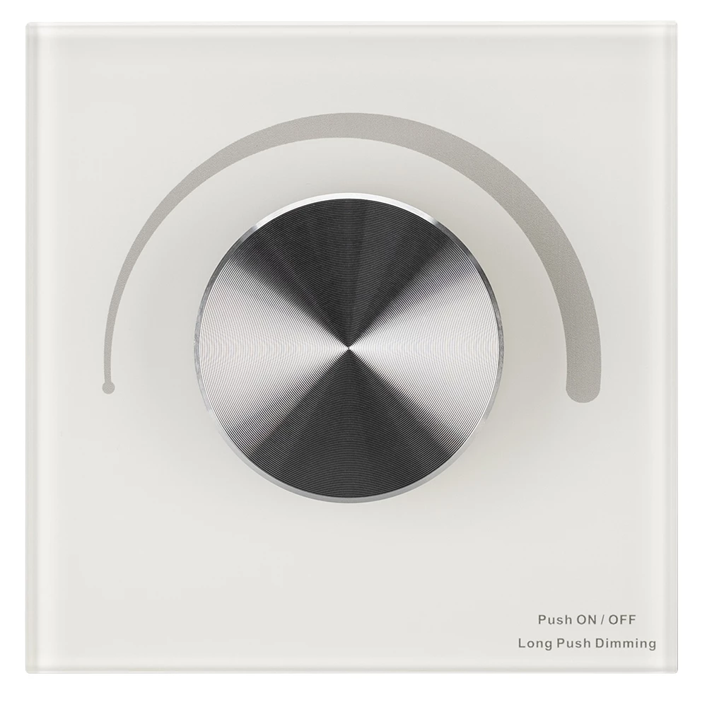 Панель SMART-P37-DIM-IN White (230V, 1.2A, TRIAC, Rotary, 2.4G) (Arlight, IP20 Пластик, 5 лет) 027115 - Viokon.com