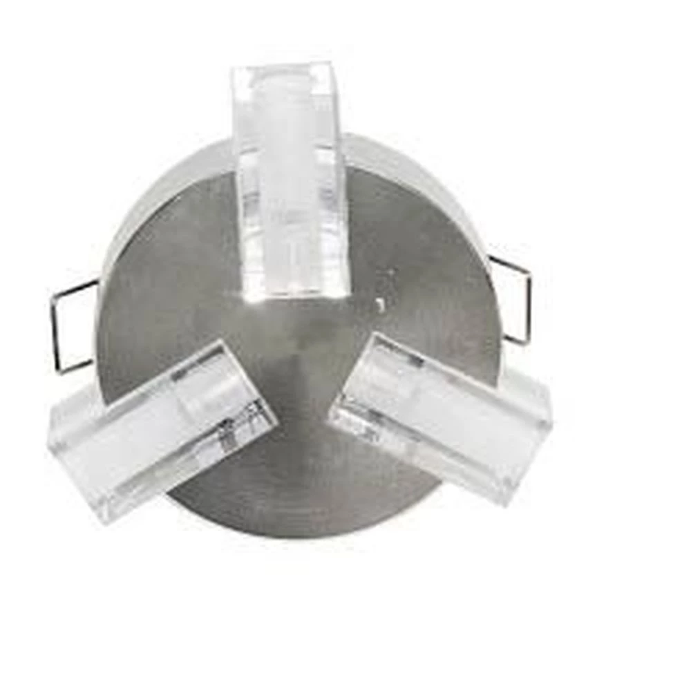 Светильник потолочный, JC 3*10W G4 с прозрачным стеклом, алюминий, DL4167 (17194) - Viokon.com