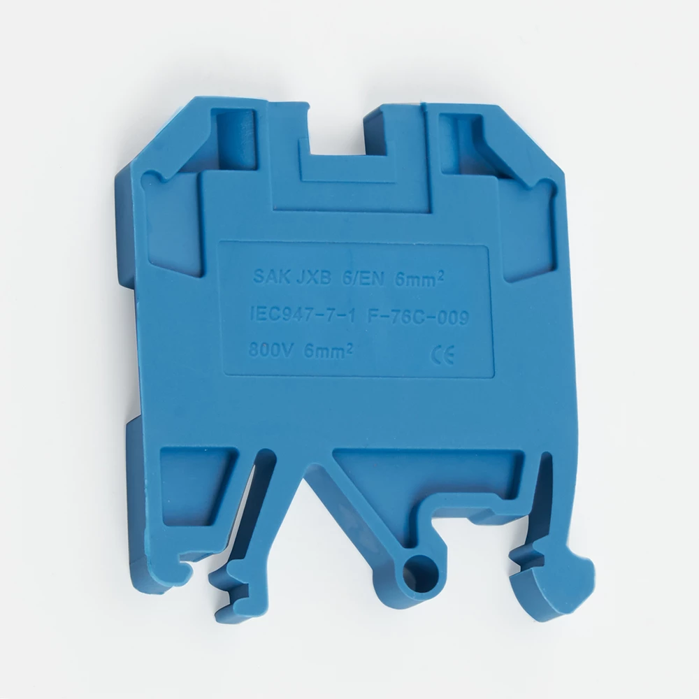 Зажим наборный изолированный (винтовой) ЗНИ - 6,0 (JXB 6), синий, STEKKER, LD551-2-60 (39360) - Viokon.com