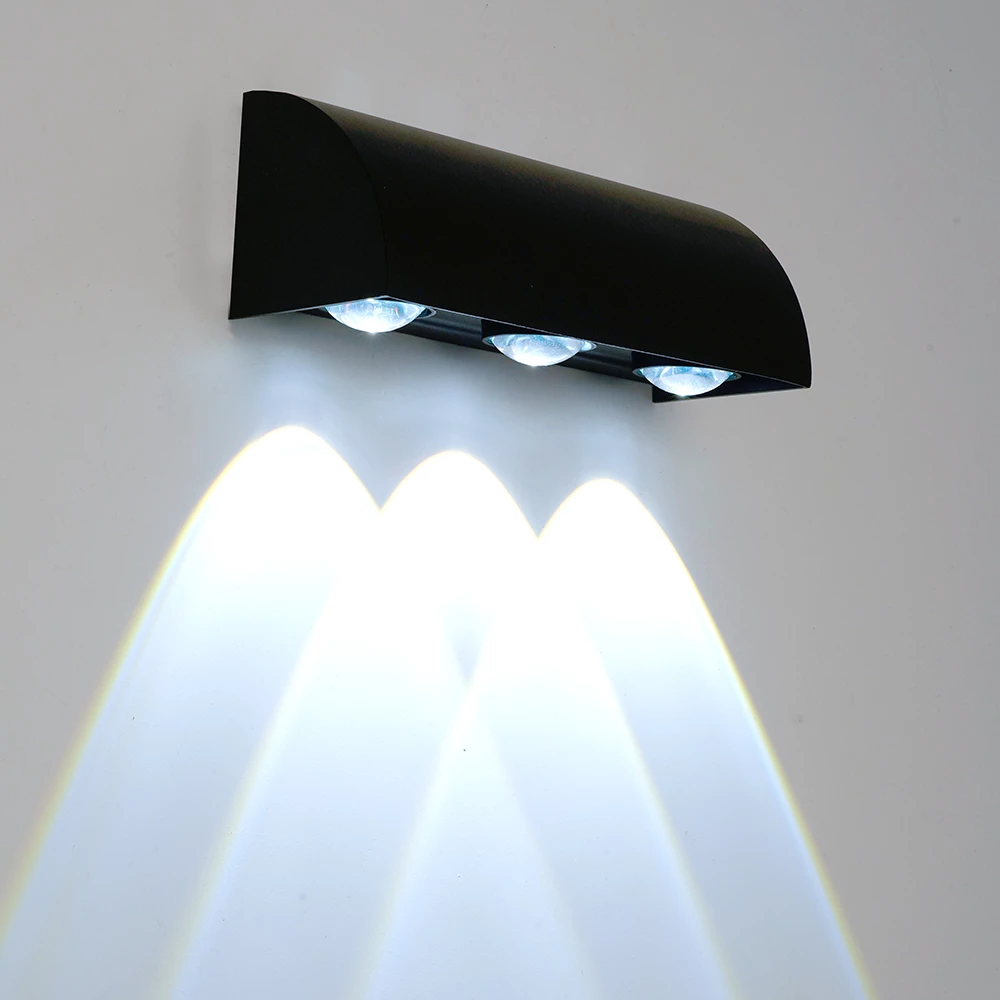 Светильник уличный светодиодный Feron DH708, 3W, 230Lm, 3000/4000/6400К, черный (51830) - Viokon.com