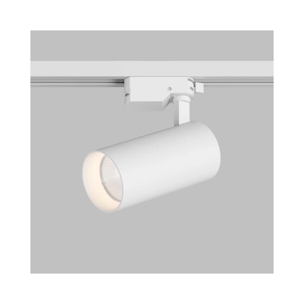 DK6453-WH Трековый светильник SOLID KOPER 145мм d70 220V LED 3000K 24W IP20 белый алюминий - Viokon.com