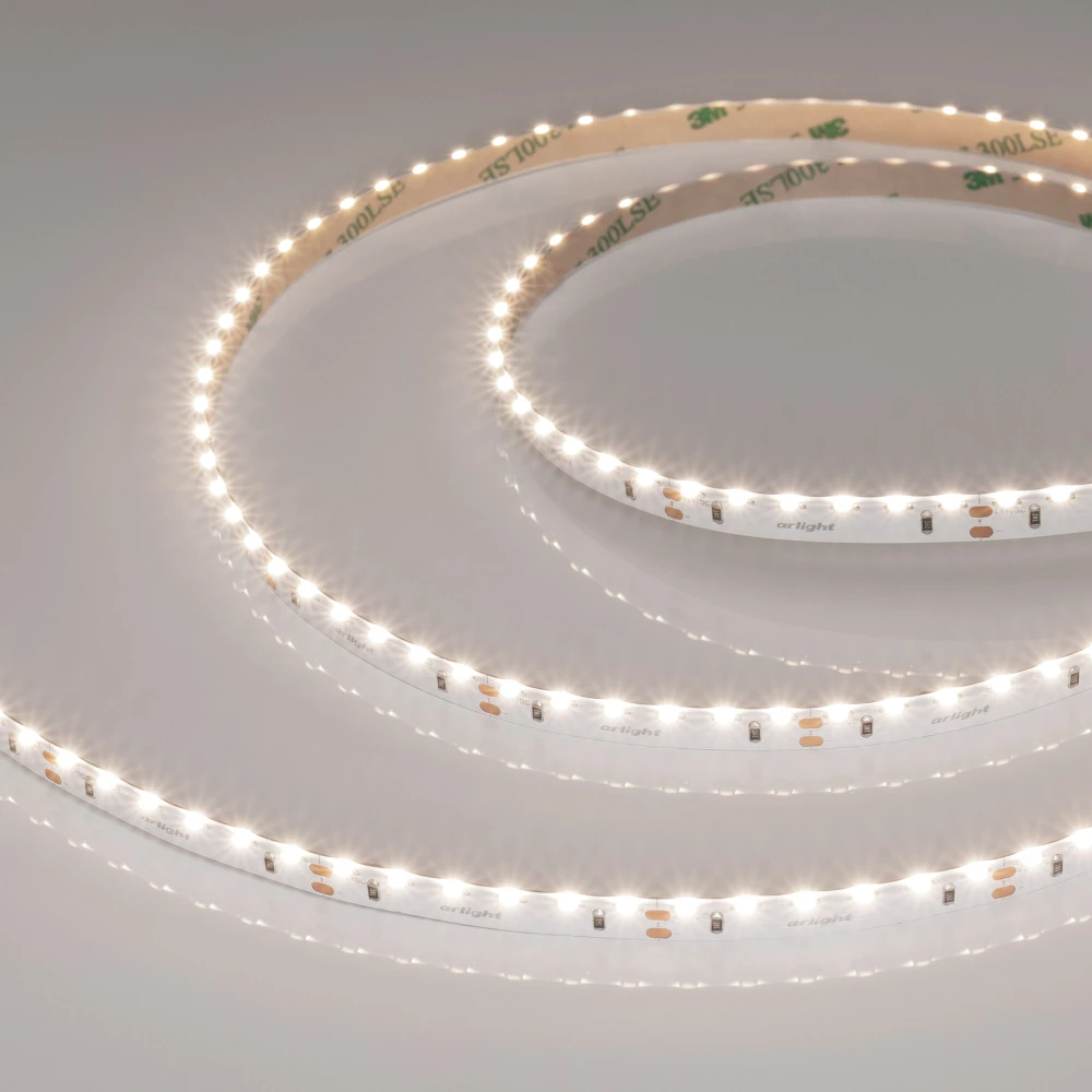 Лента RS-S120-8mm 24V Day4000 (9.6 W/m, IP20, 3014, 5m) (Arlight, боковое свечение) 039422 - Viokon.com