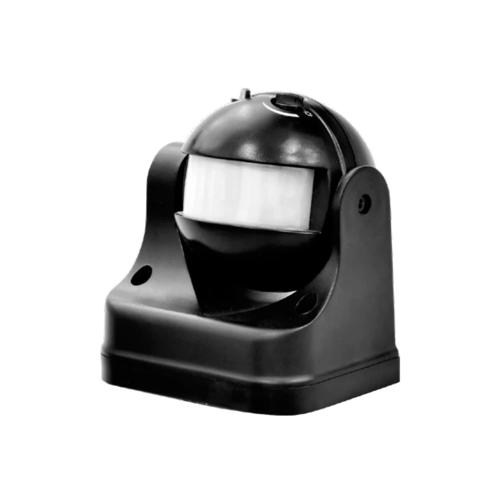 Датчик движения 1200W 12m 180° черный, SEN11 (51515) - Viokon.com