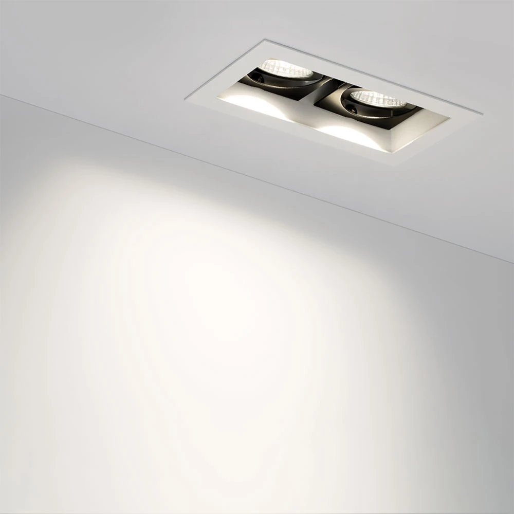 Светильник CL-KARDAN-S180x102-2x9W Warm (WH, 38 deg) (Arlight, IP20 Металл, 3 года) 024127 - Viokon.com