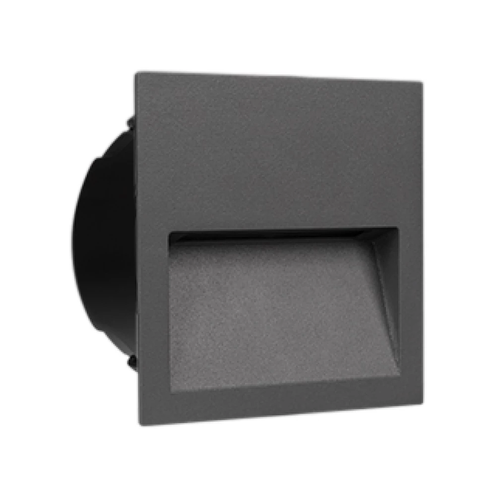 Светильник LTD-TRAIL-S115x115-4W Warm3000 (GR, 70 deg, 230V) (Arlight, IP65 Металл, 3 года) 029963 - Viokon.com
