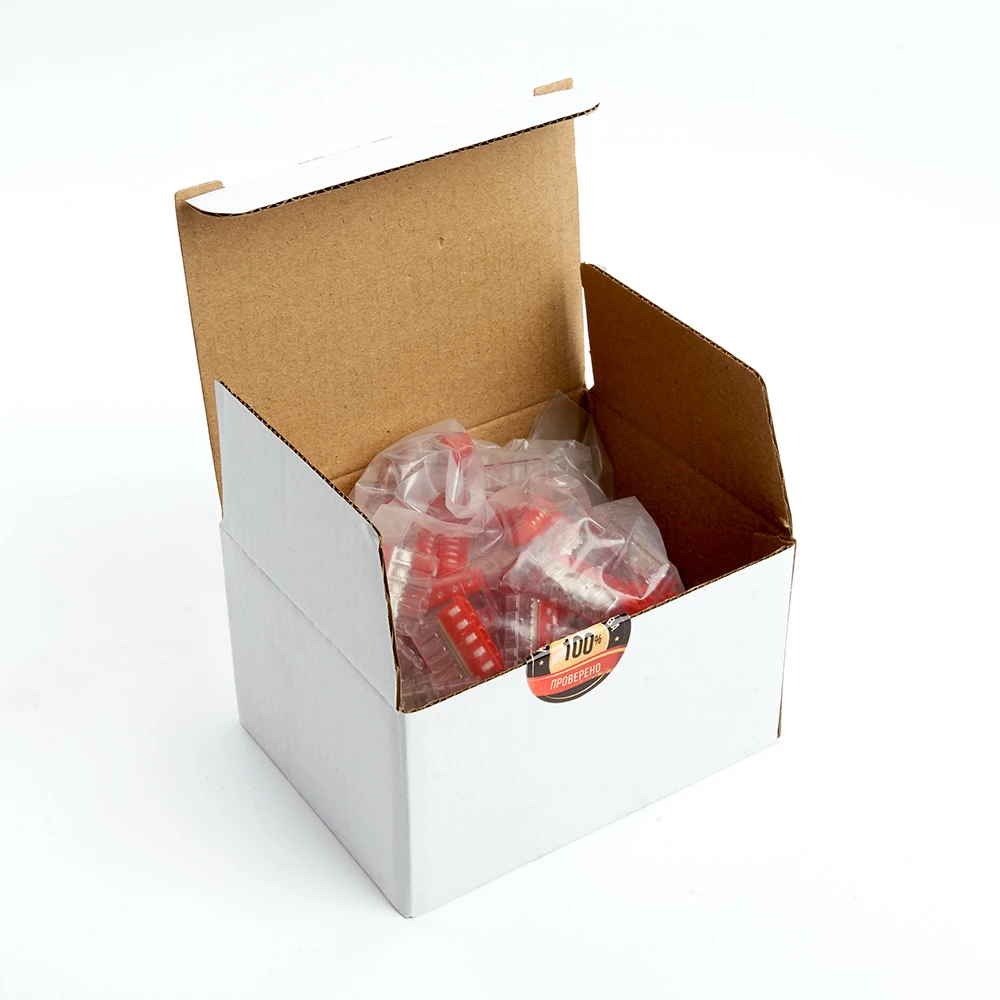 Клемма монтажная 5-проводная с пастой STEKKER  для 1-жильного проводника, LD2273-245 (39944) - Viokon.com