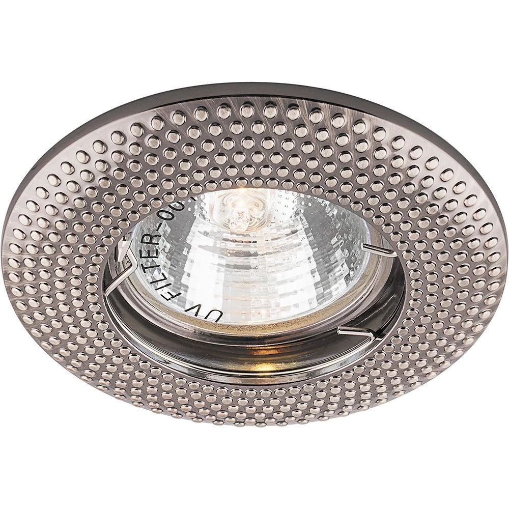 Светильник встраиваемый Feron DL6042 потолочный MR16 G5.3 античное золото (28956) - Viokon.com