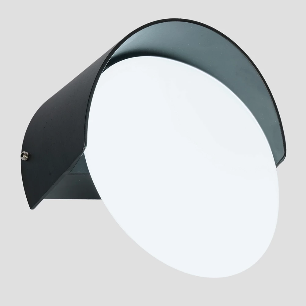 Светильник уличный светодиодный Feron DH511, 85-265V, 9W, 500Lm, 3000/4000/6400К, черный (51962) - Viokon.com