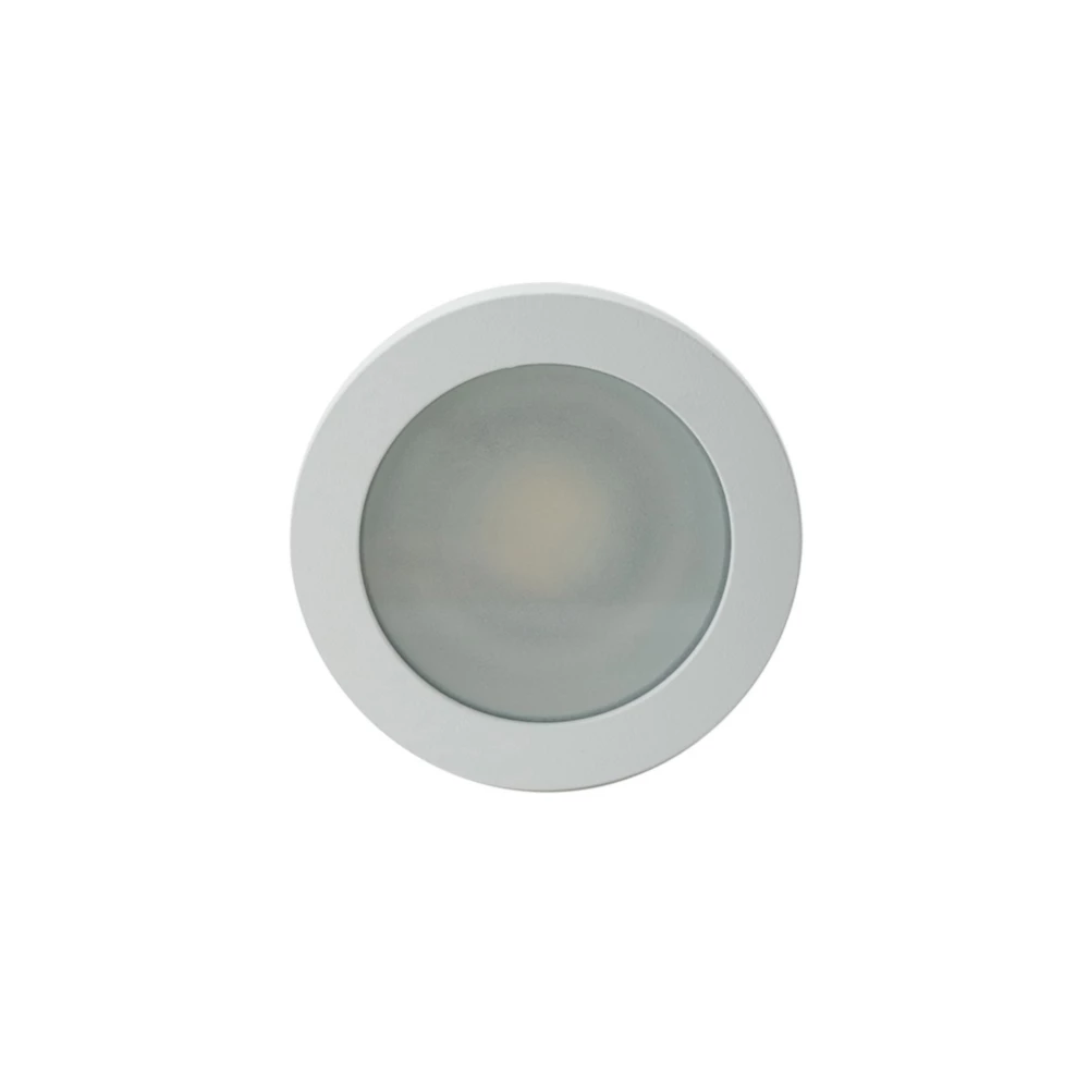 DK3012-WH Встраиваемый светильник влагозащ IP 44 50 Вт GU10 белый алюминий - Viokon.com