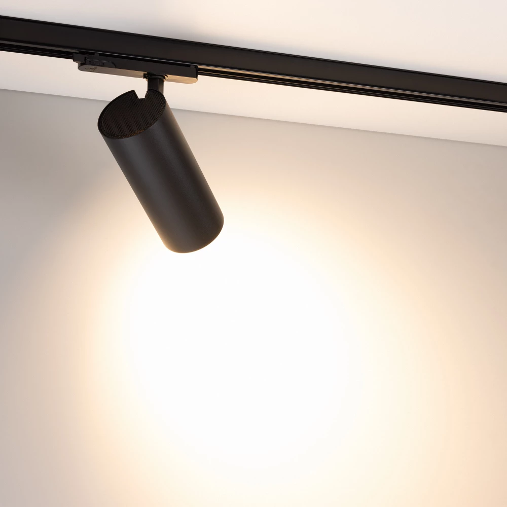 Светильник LGD-GERA-4TR-R90-40W Warm3000 (BK, 55 deg, 230V) (Arlight, IP20 Металл, 5 лет) 055160 - Viokon.com