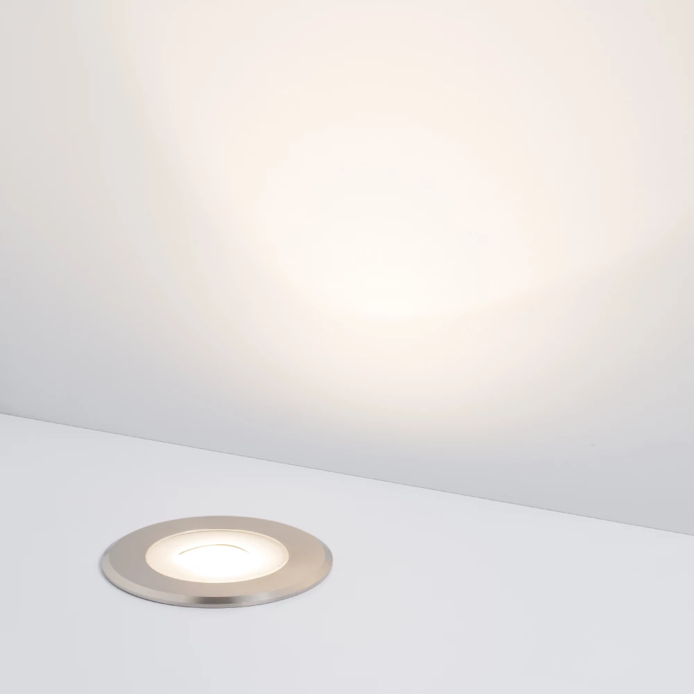 Светильник LTD-GROUND-TILT-R80-9W Day4000 (SL, 60 deg, 230V) (Arlight, IP67 Металл, 3 года) 032213 - Viokon.com