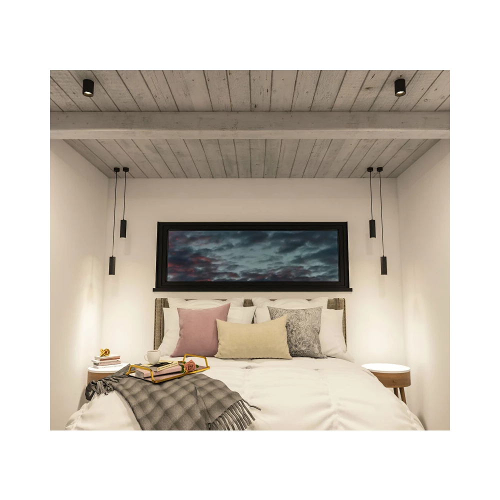 DK3110-BK Светильник накладной IP 20 10 Вт GU53 LED черный пластик - Viokon.com