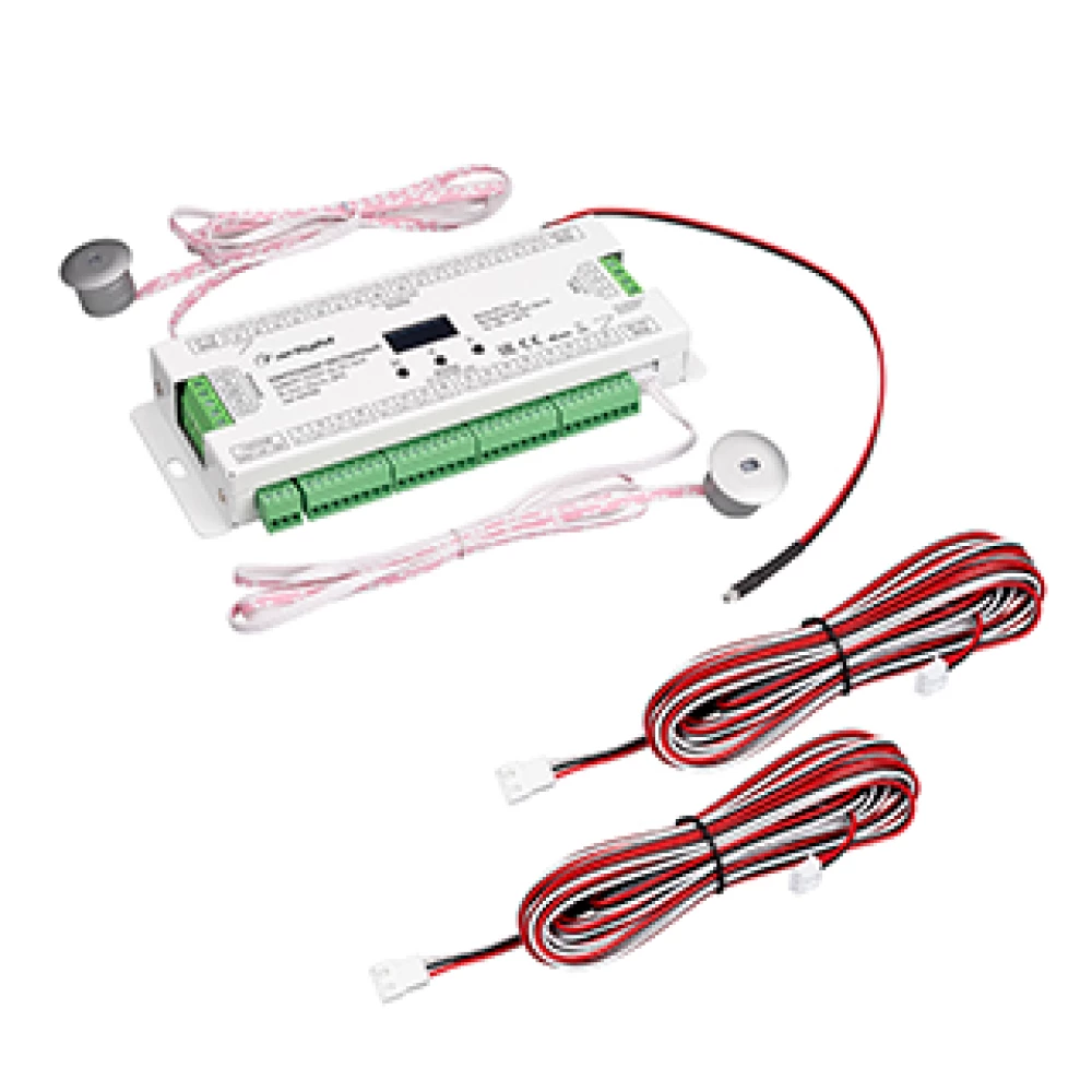 Контроллер лестничный SMART-STEP-32-2S-SUF (5-24V, 32x1A, SPI) (Arlight, IP20 Пластик, 5 лет) 033122 - Viokon.com
