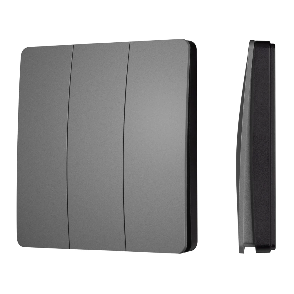 INTELLIGENT ARLIGHT Кнопочная панель KINETIC-801-22-3G-WP-SUF Grey (No battery, IP67, 433Mhz) (IARL, IP67 Пластик, 3 года) 051680 - Viokon.com