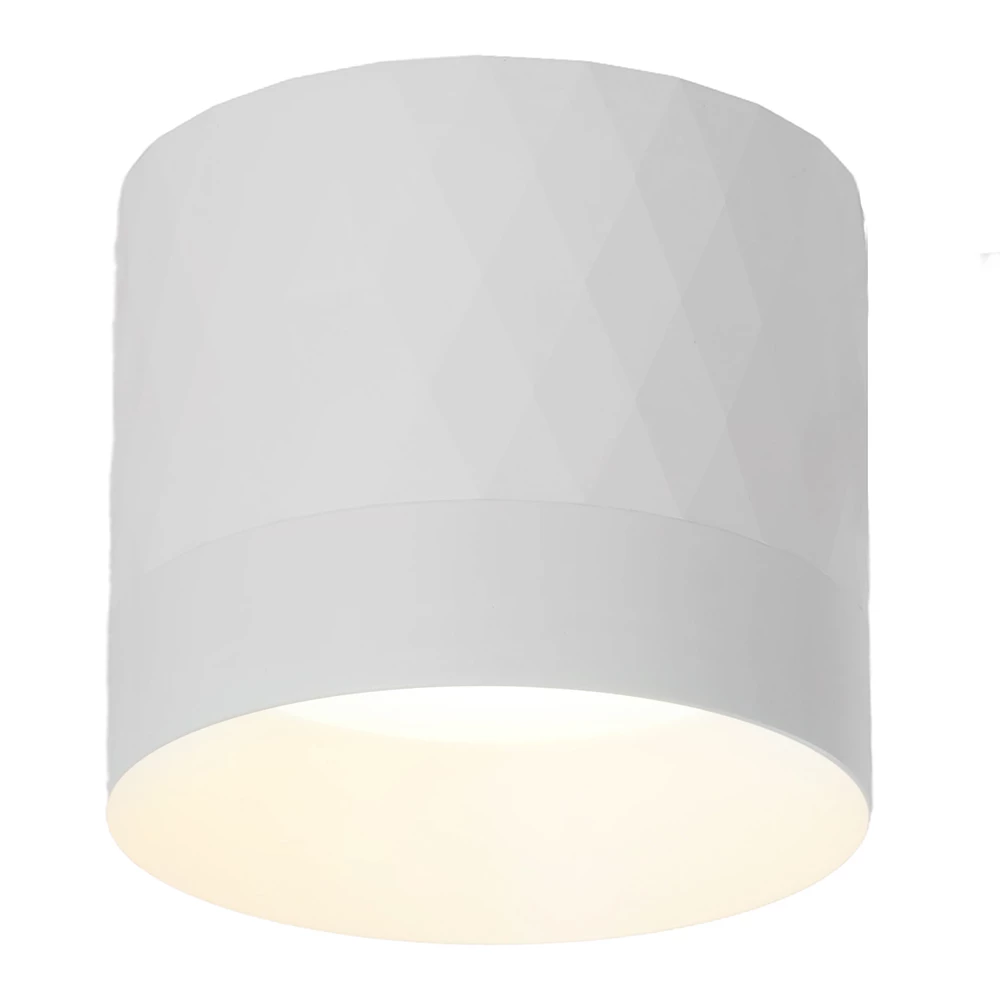 Светильник потолочный Feron HL388 Barrel PRISM GX53 12W 230V, белый (48803) - Viokon.com