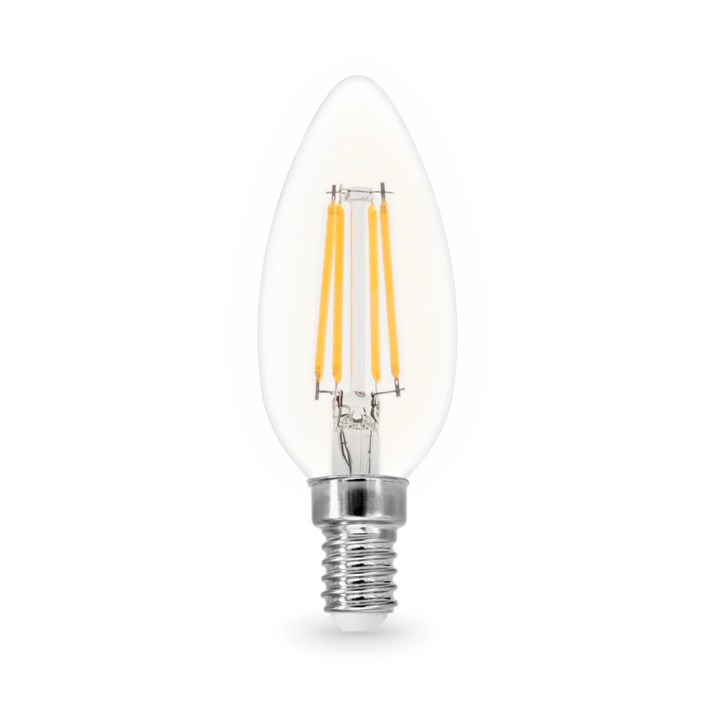 Лампа светодиодная Свеча C35 15W 4000K 351514 Filament LED C35 15W E14 4000K 220-240V - Viokon.com