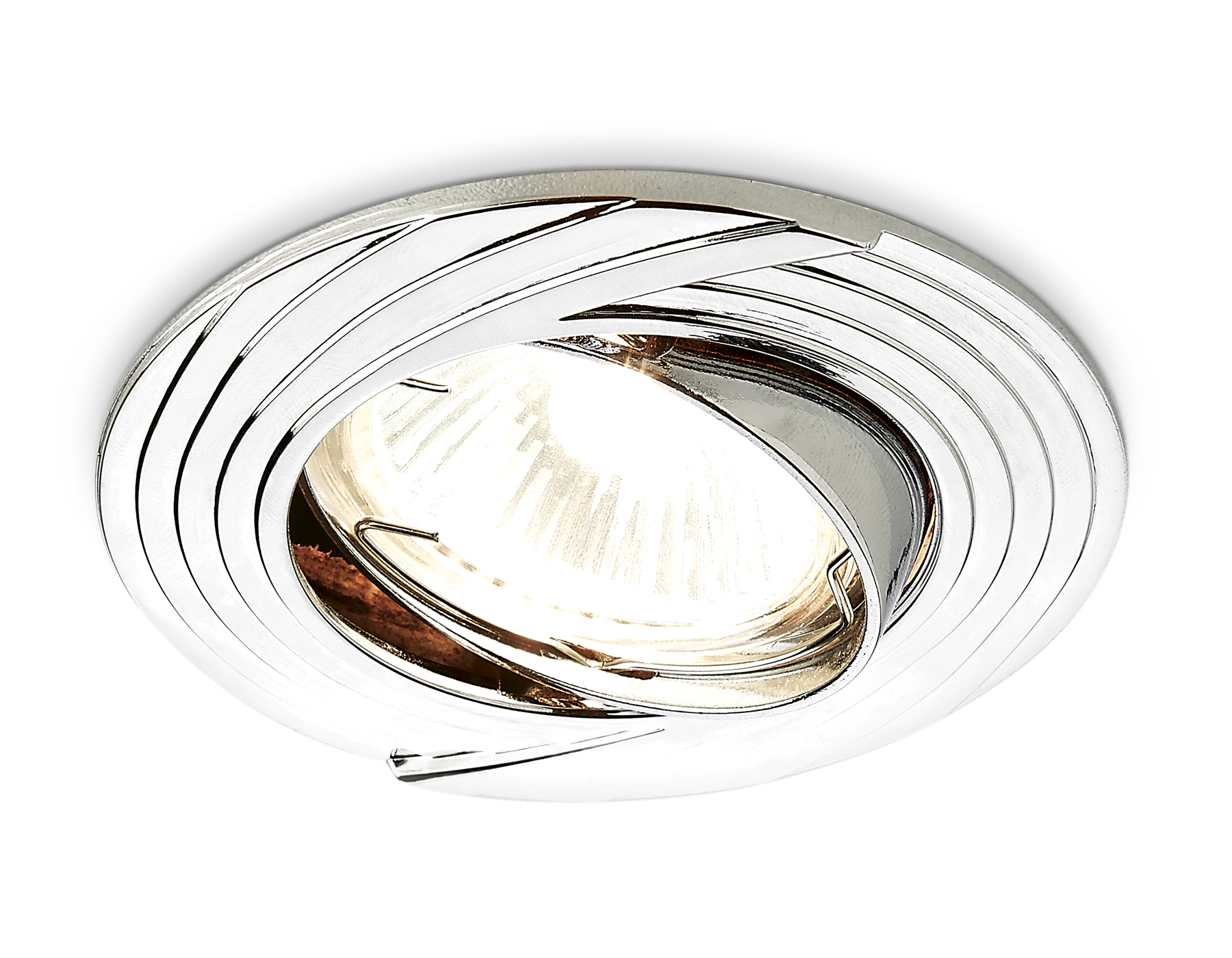 Встраиваемый точечный светильник MR16 с поворотным механизмом 722 CH хром MR16 - Viokon.com