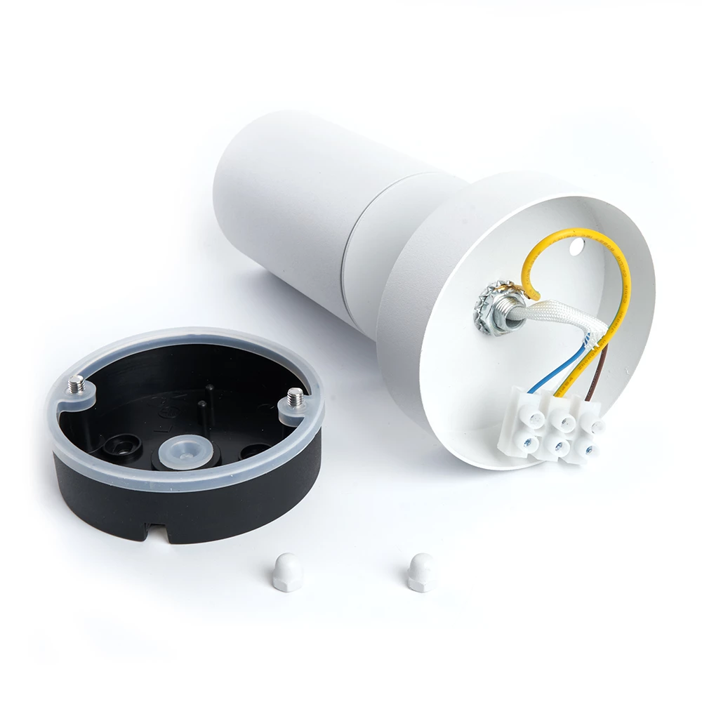 Светильник садово-парковый Feron DH1704, на стену, GU10 230V, белый (на стену) (48323) - Viokon.com