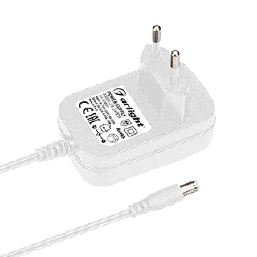 Блок питания ARDV-18-24WW (24V, 0,75A, 18W) (Arlight, Адаптер, 3 года) 040021 - Viokon.com