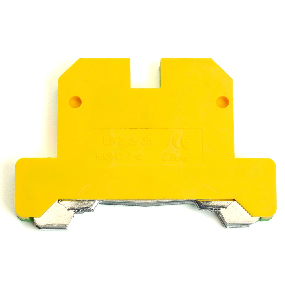 LD551-4-25 ЗНИ Зажим наборный изолированный (винтовой) 2,5 мм2 (JXB 2,5), желтый,зеленый (49486) - Viokon.com