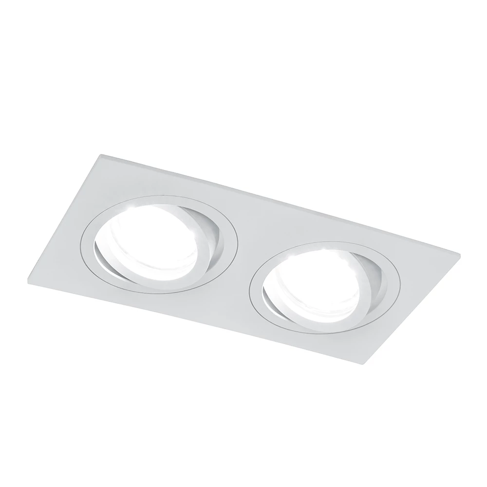 Светильник встраиваемый Feron DL2802 потолочный MR16 G5.3 белый (40529) - Viokon.com