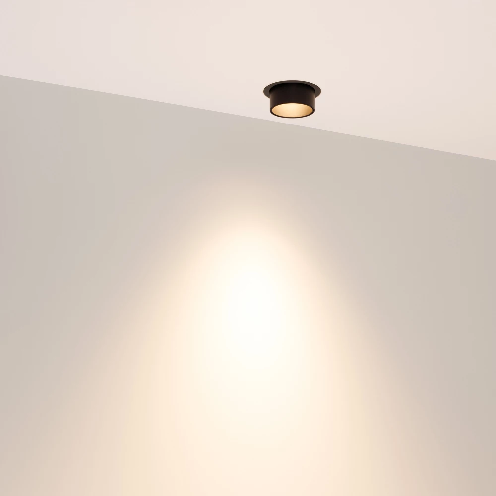 Светильник SP-NUANCE-TRIMLESS-PULL-R35-7W Warm3000 (BK, 36 deg, 230V) (Arlight, IP40 Металл, 5 лет) 049910 - Viokon.com