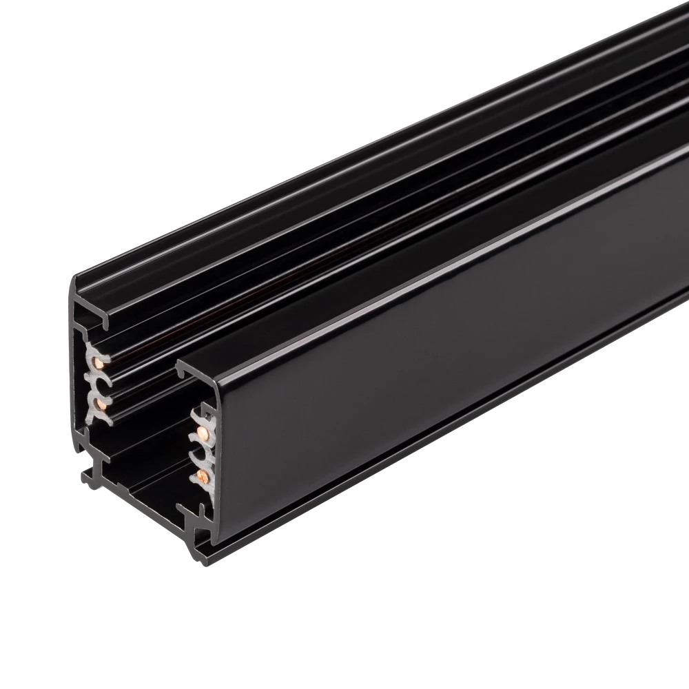 Трек LGD-4TR-TRACK-1000-BK-M (C) (Arlight, IP20 Металл, 3 года) 028358(1) - Viokon.com