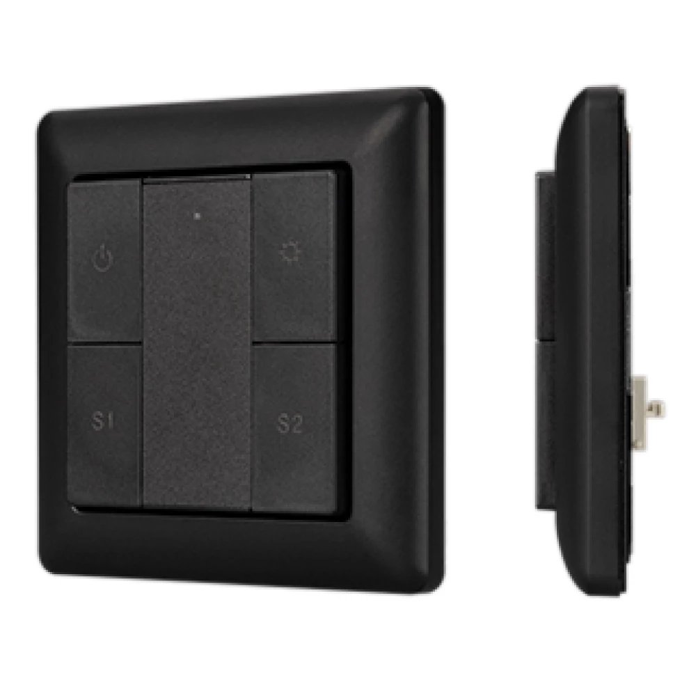 INTELLIGENT ARLIGHT Панель DALI-223-1G-2S-IN-BLACK (BUS) (IARL, -) 031100 - Viokon.com