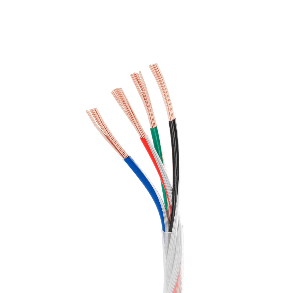 Провод питания ARL-20AWG-CLEAR-4Wire-CU-Double (4x0.75mm) (Arlight, -) 040594 - Viokon.com
