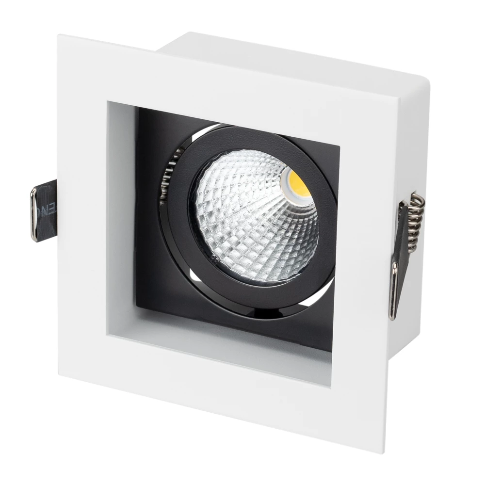 Светильник CL-KARDAN-S102x102-9W Warm (WH-BK, 38 deg) (Arlight, IP20 Металл, 3 года) 024126 - Viokon.com
