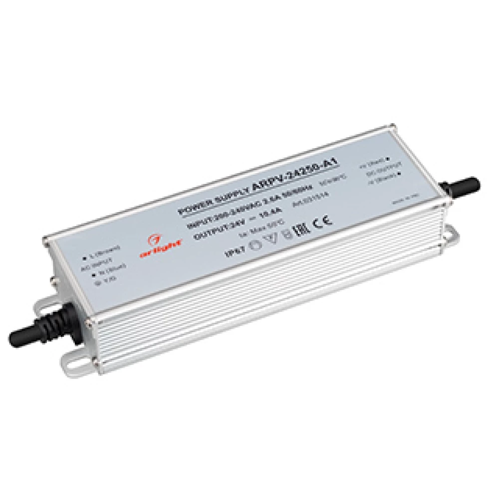 Блок питания ARPV-24250-A1 (24V, 10.4A, 250W) (Arlight, IP67 Металл, 3 года) 031514 - Viokon.com
