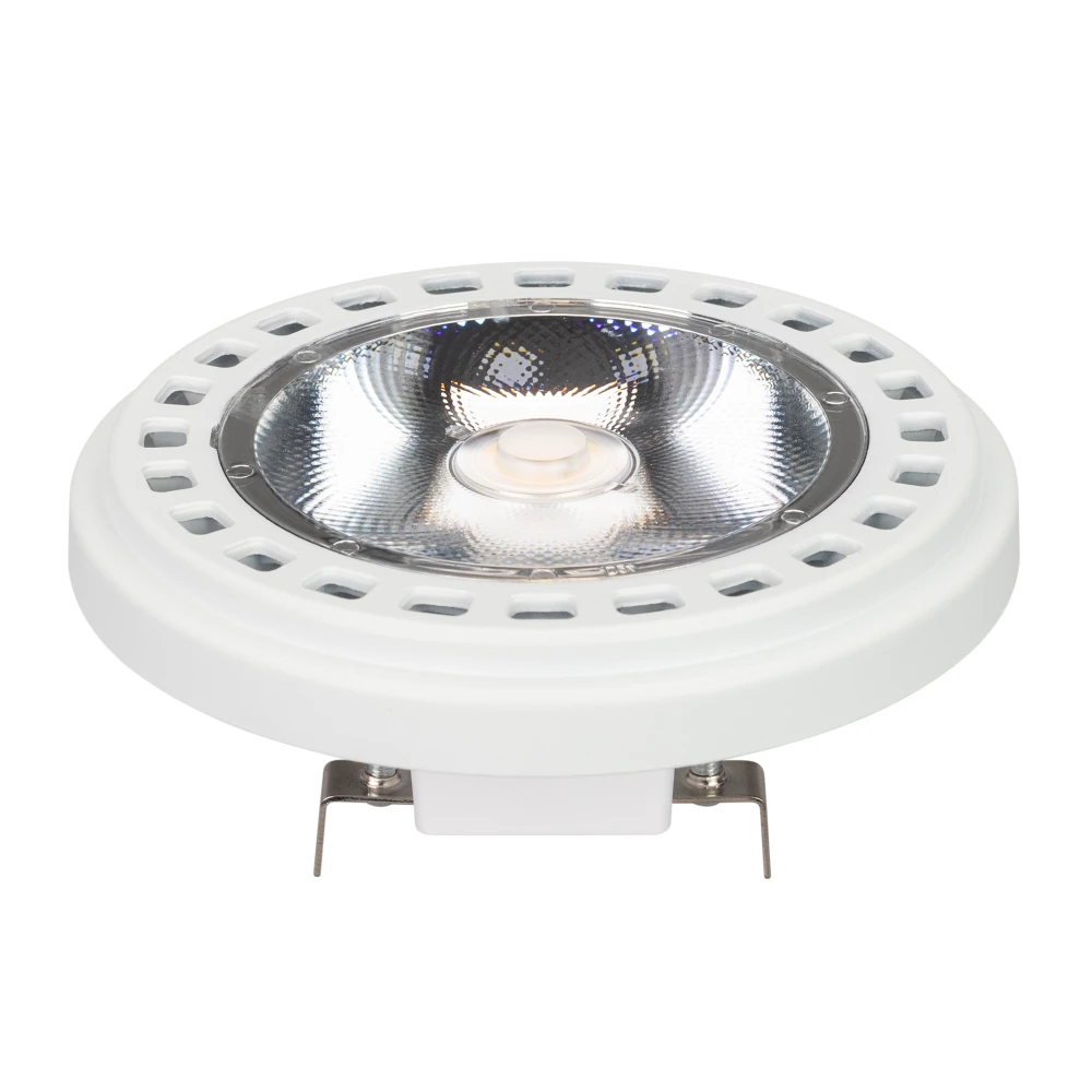 Лампа AR111-UNIT-G53-15W- Day4000 (WH, 24 deg, 12V) (Arlight, Металл) 026886 - Viokon.com