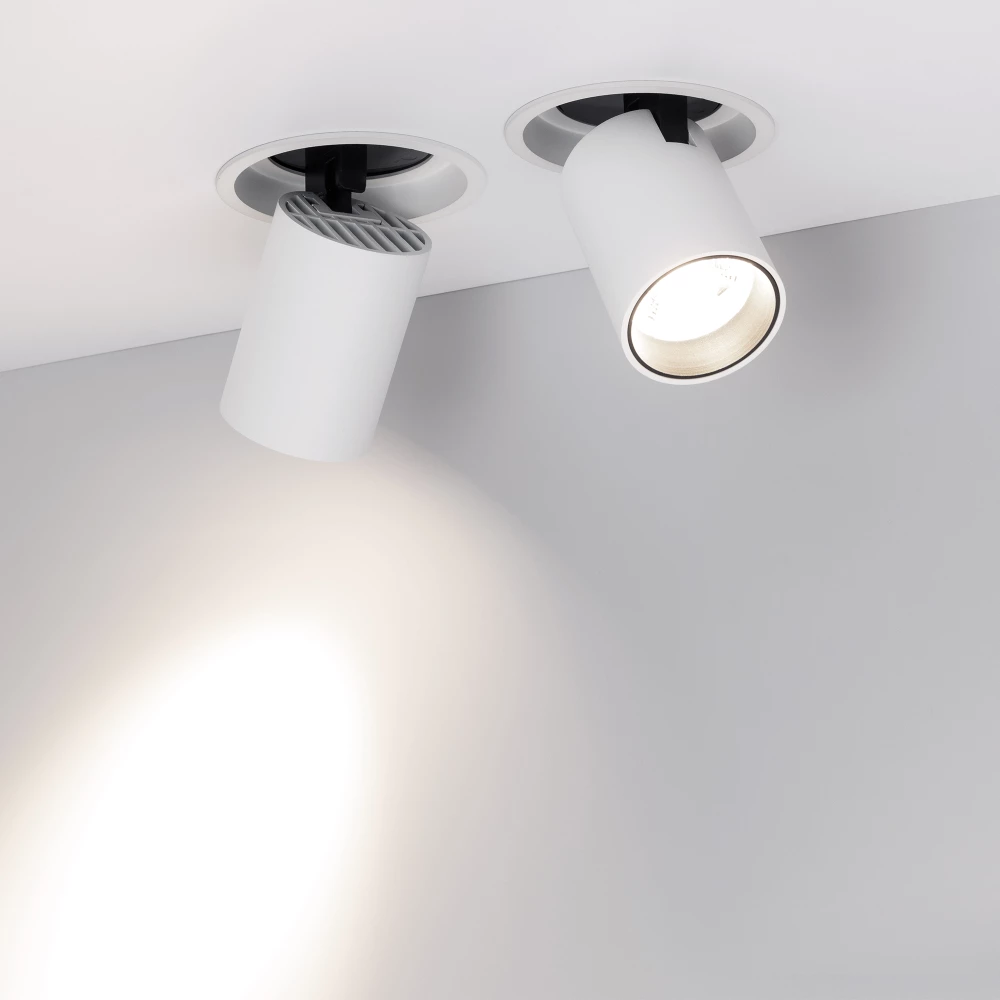 Светильник LTD-PULL-R100-10W Day4000 (WH, 24 deg, 230V) (Arlight, IP20 Металл, 5 лет) 031364 - Viokon.com