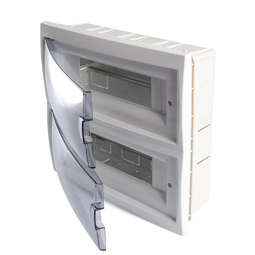 Бокс встраиваемый STEKKER EBX50-2/24-20 24 модуля, пластик, серия Standart (39655) - Viokon.com